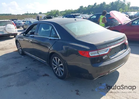 2017 Lincoln Continental Livery из США, поврежденный, VIN 1LN6L9HKXH5620909